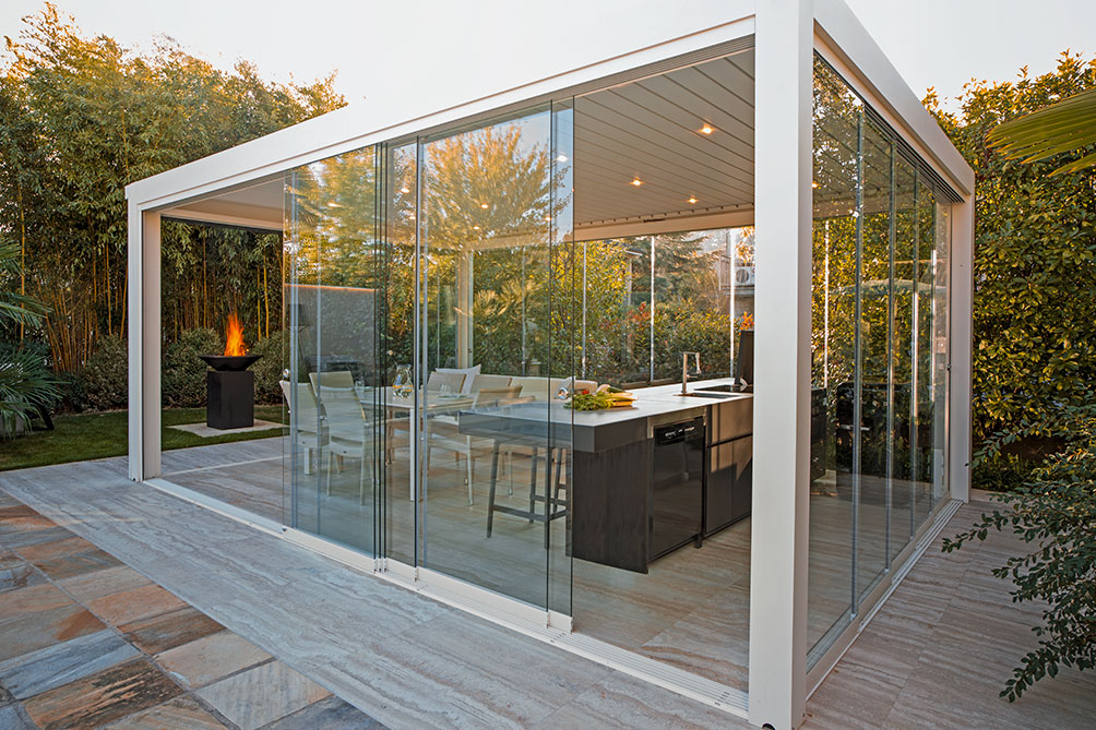 Pergola Bioclimatica a Lamelle